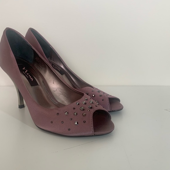 Peep Toe Heels Cutout Platform Pump High Heels 👠 - Picture 4 of 10